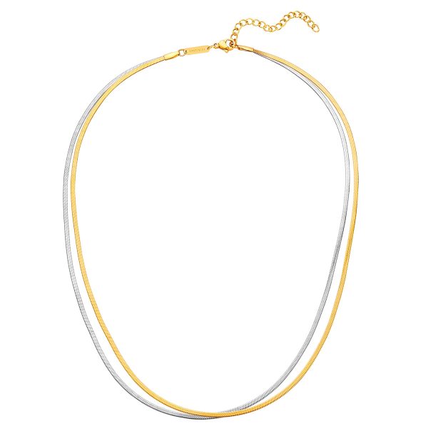 Kette Edelstahl bicolor Online-Verkauf – Bild 2